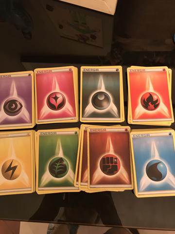 Pokemon Cards Diversos - ENERGIA
