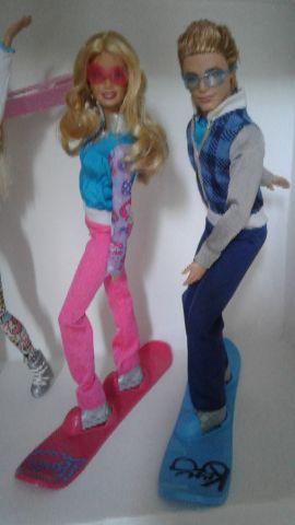 Barbie e Ken Snowboard Mattel