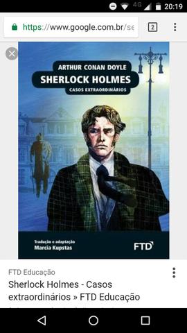 Livro Sherlock Holmes PRECISO URGENTE