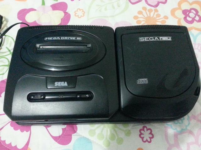 Mega Drive com Sega cd