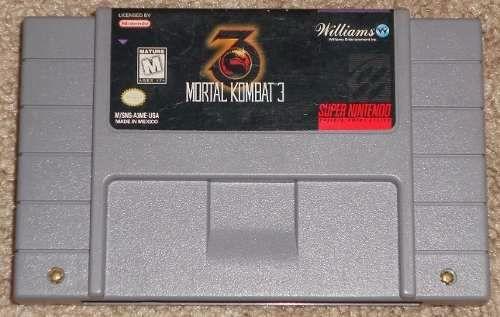 Mortal Kombat 3 Original (snes)