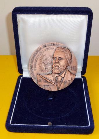 Medalha De Bronze Abl Machado De Assis Casa Da Moeda (380g)