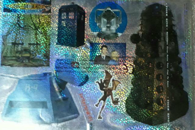 Set de adesivos holográficos Doctor Who - BBC