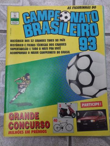 Álbum Campeonato Brasileiro  - Usado - Incompleto - Com