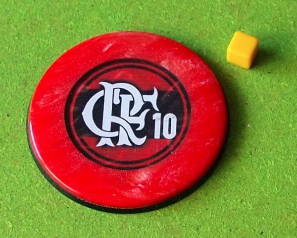Flamengo Madrepérola Ø50mm - Time Completo Frandian 0km