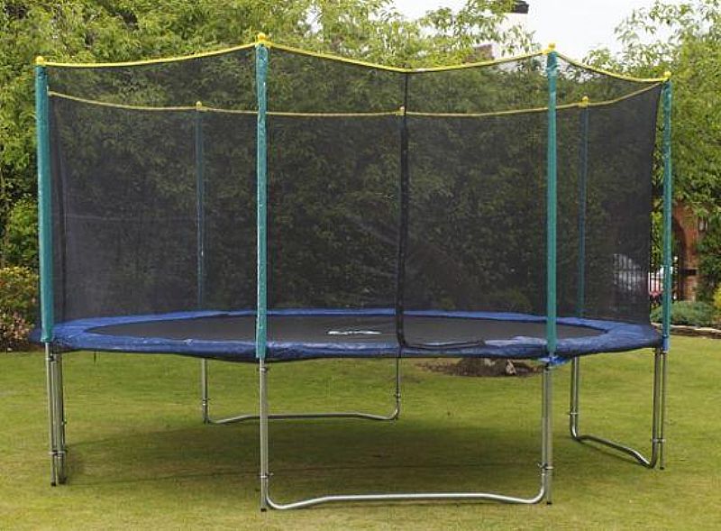 Cama elastica trampolim de 4, 30m rede nf escada