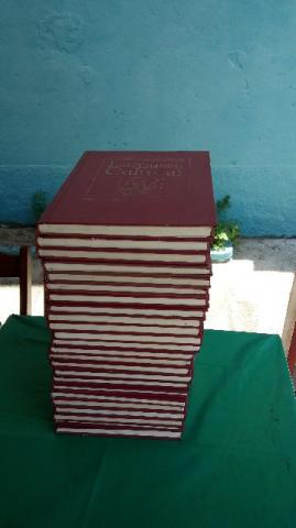 Coleção Enciclopédia Larousse Cultural 24 Livros Completa