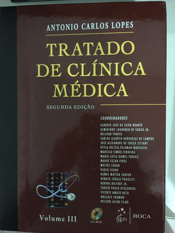 Livro Tratado de Clínica Médica - 3 volumes