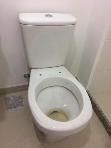 Vaso sanitário com cuba acoplada