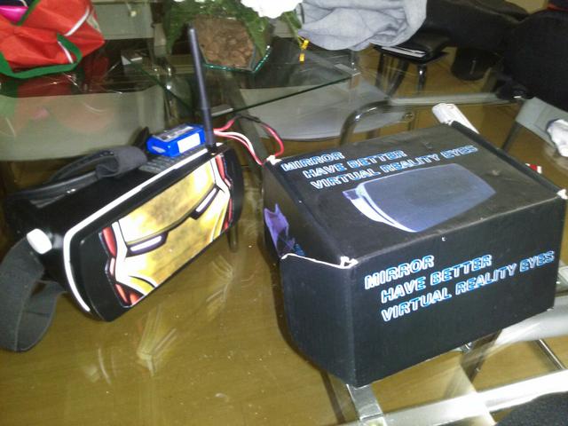 Óculos VR para fpv barato.