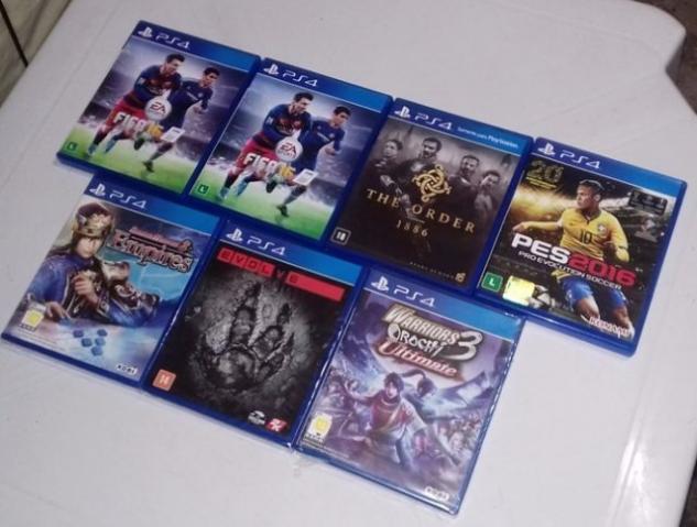 Jogos Originais para PlayStation 4 - Lacrados e Semi-Novos