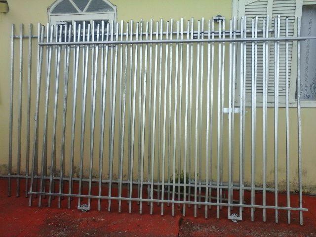 Portões e grades de metalon galvanizado,tubo 20 x 30