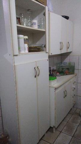 Armário de cozinha branco