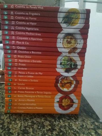Coleção A Grande Cozinha - 25 Volumes Ed. Abril