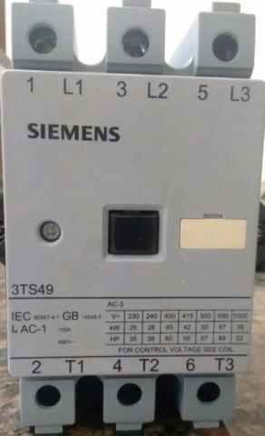Contactora Siemens 80A - 220v - NOVA