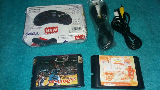 Jogos e acessórios para Mega Drive