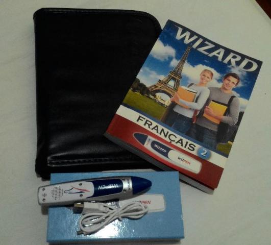 Livro Wizard Francês 2 + caneta wizpen