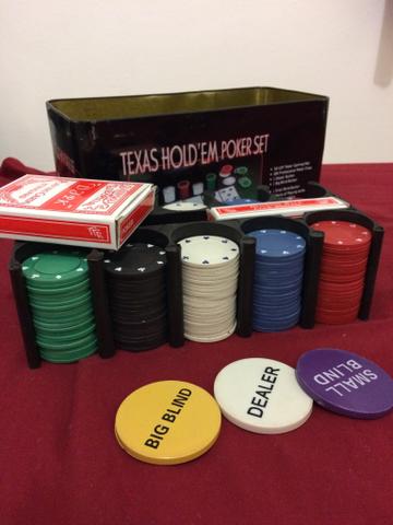 Poker set - texas holdem
