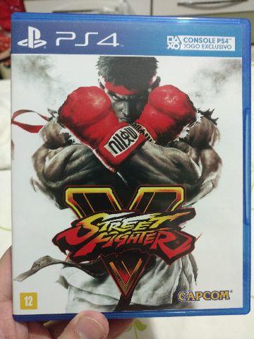 Street Fighter V, Ps4, mídia física