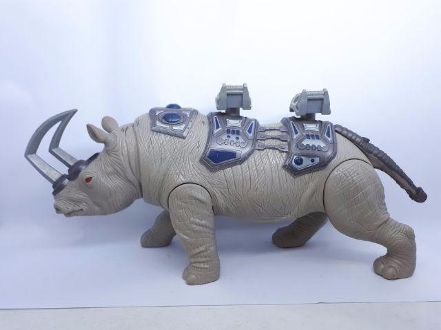 Brinquedo Antigo de Rinoceronte