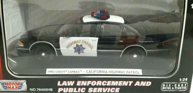 Miniatura 1:24 Chevy Caprice  POLICE