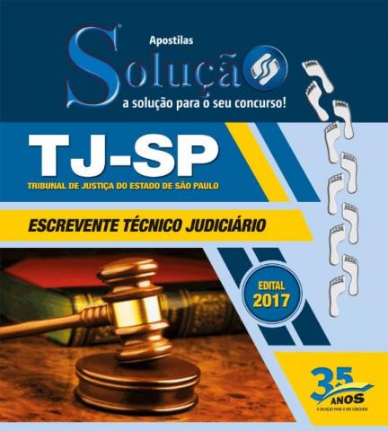 Apostila Concurso Escrevente Técnico Judiciário Tj Sp
