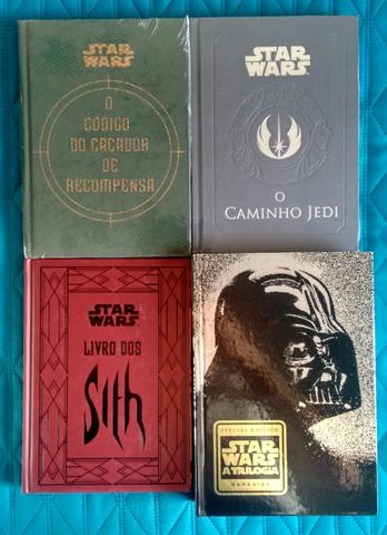 Kit Star Wars: Trilogia Star Wars + Livros Jedi, Sith e