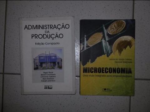 Livros administração e microeconomia