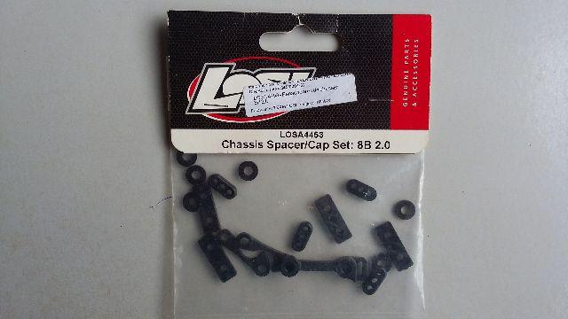 Losa  Chassis Spacer Set Team Losi 8ight B T