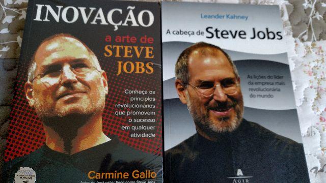 2 livros novos do Steve Jobs