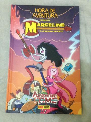 Livro "Hora de Aventura - Marceline e a as Rainhas do grito"
