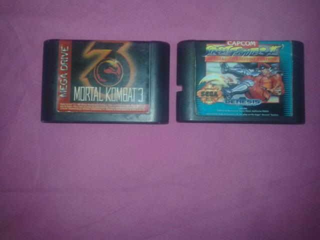 Mortal kombat 3 e street fighter 2 leia!