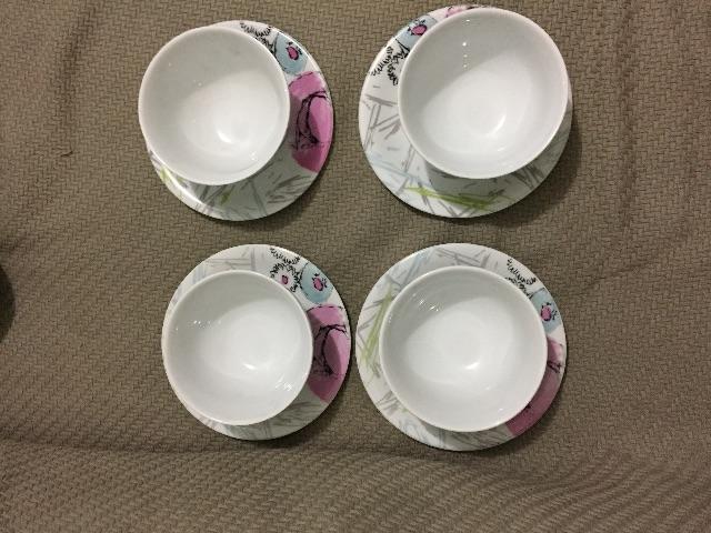 Tigela para sopa 4 peças- porcelana