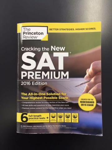 Cracking the New SAT Premium  Edition