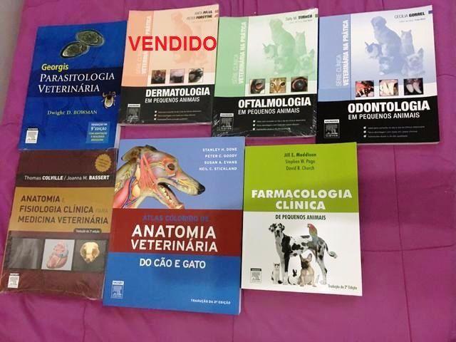 Kit De Livros De Medicina Veterinária