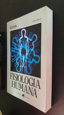 Livro de química e livro de fisiologia humana