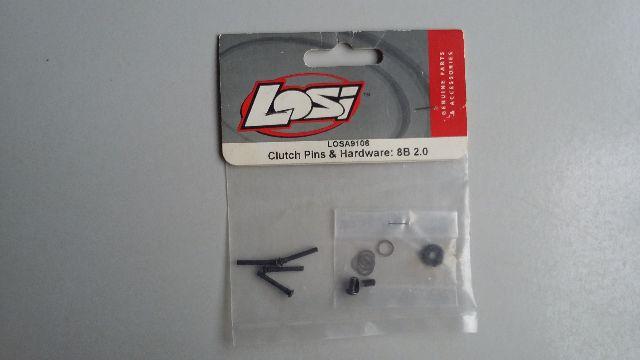 Losa - Losi 4 Shoe Clutch Pins & Hardware