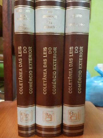 Coletânea das Leis do Comércio Exterior - 3 Volumes