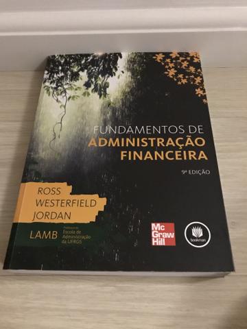 Livro: Fundamentos de administração financeira
