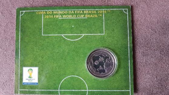 Moeda comemoração Copa do Mundo FIFA 