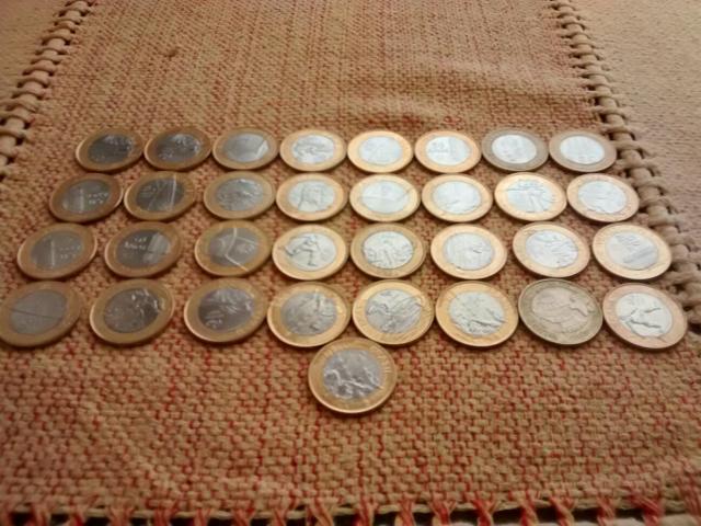 Vendo moedas colecionáveis
