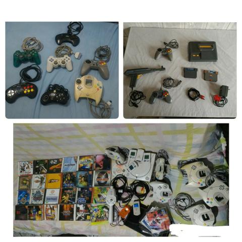 Coleção de vídeo games, mais de 7 consoles