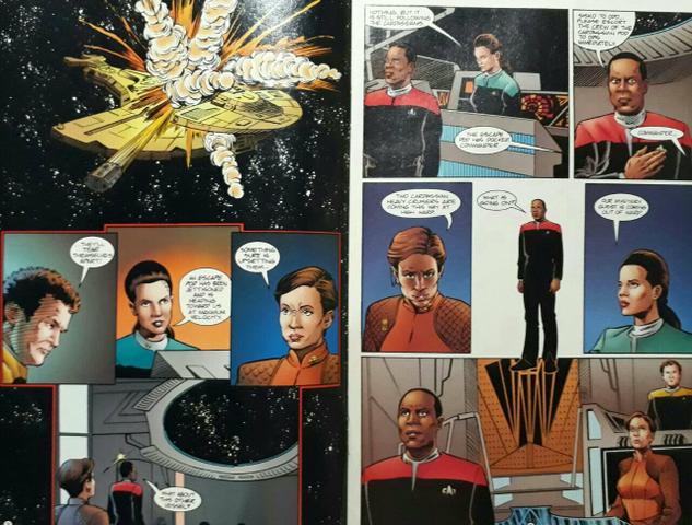 HQ importado Marvel Comics: Star Trek DS9 - Ed. 26 - Ano