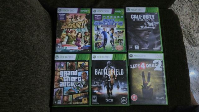 6 jogos Xbox 360