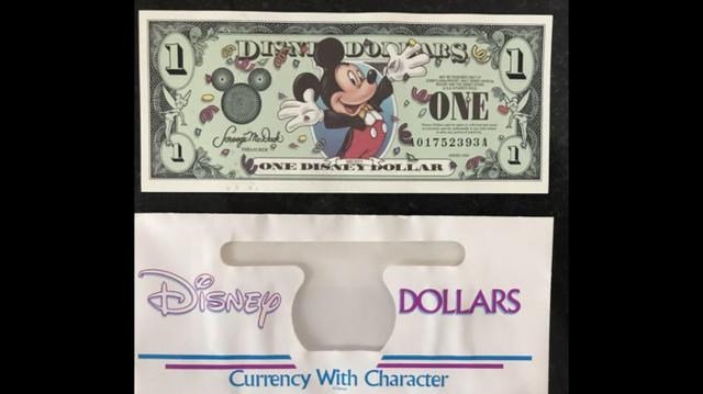 Dólar Mickey oficial Disney