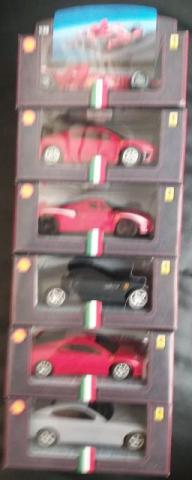 Carros Miniatura Coleção Shell V Power Ferrari 1/38