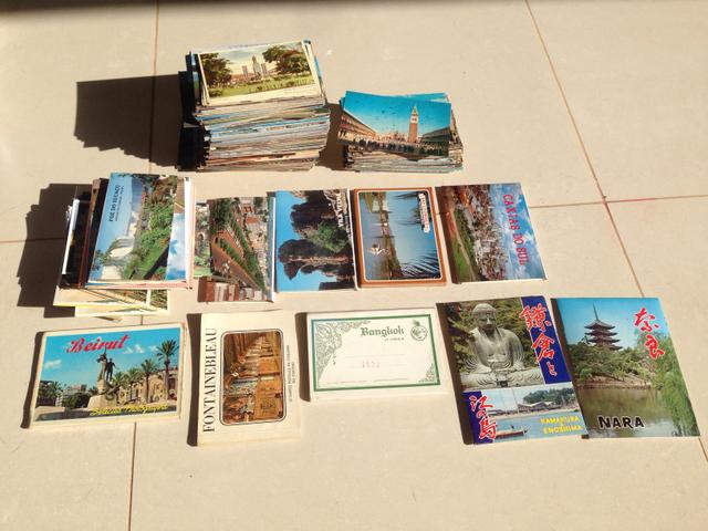 Colecao de postais antigos