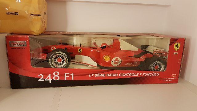 F1 Ferrari Miniatura Controle Remoto Escala 1:7