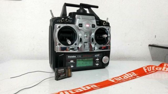 Rádio Futaba T7C Faast 2.4ghz