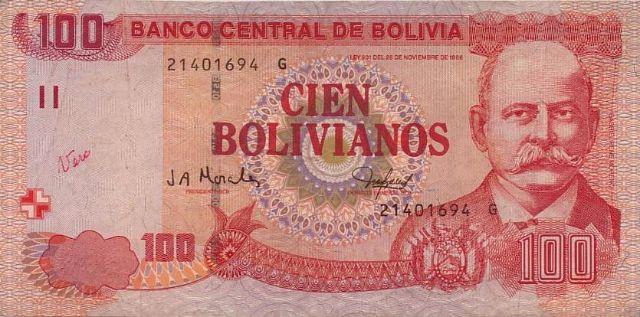 Nota 100 Bolivianos - otima oportunidade